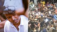 Lok Sabha Elections 2024: Thalapathy Vijay Gets Mobbed by a Wave of Fans As He Arrives To Cast His Vote (Watch Video)