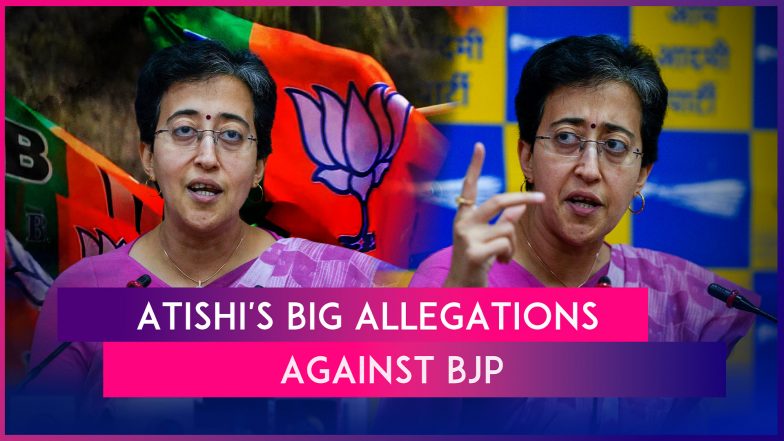 Atishi Claims She Received BJP Switch Offer, Says 4 AAP Leaders Would ...