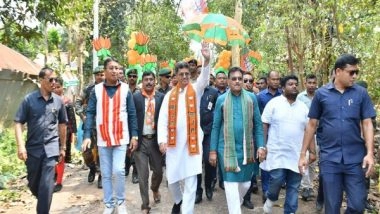 India News | Tripura CM Manik Saha Exudes Confidence in BJP's Victory in Lok Sabha Polls