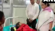 India News | WB CM Mamata Banerjee Meets Cyclone Victims at Hospital in Jalpaiguri