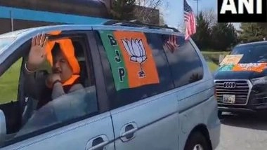 World News | US: Overseas Supporters of BJP Organise Car Rallies in Maryland and Atlanta
