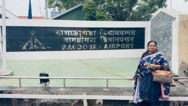 Business News | Abha Jindal Appointed as Advisor for Bagdogra Airport Makes Her First Official Visit.