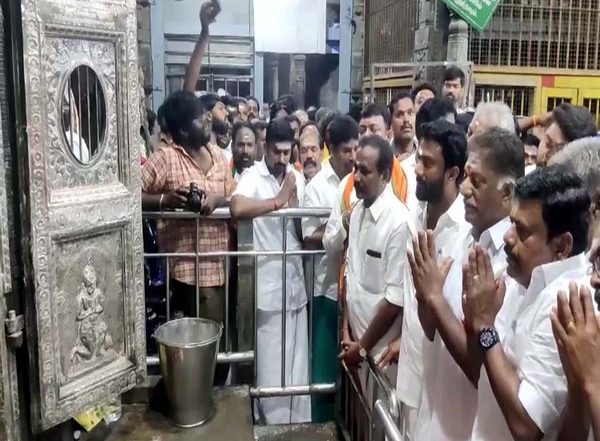 India News | Former TN Chief Minister OPS Begins Lok Sabha Campaign with Temple Visit