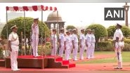 World News | Royal Thai Navy Commander Receives Guard of Honour at National War Memorial