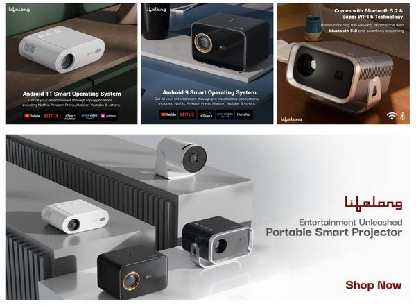 Business News | Lifelong Online Unveils Lifelong Android Home Projector Series to Redefine the High-quality Home Entertainment Market Making It Accessible to All