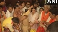 India News | Bihar: RJD Chief Lalu Prasad Yadav Offers Prayers at Hariharnath Temple with Wife Rabri Devi, Daughters