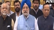 India News | "Only Notice Not Enough, Stringent Action Needs to Be Taken:" Hardeep Singh Puri Attacks Rahul Gandhi