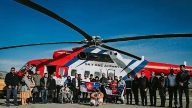 Business News | Uttarakhand Launches First-Ever Helicopter Yatra for Adi Kailash