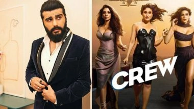 Entertainment News | Arjun Kapoor Lauds Tabu, Kareena Kapoor, Kriti Sanon Starrer 'Crew,' Says 'flight Worth Taking'