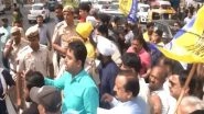 India News | AAP Workers Hold Protest Outside Tihar Jail After Delhi CM Sent to Judicial Custody