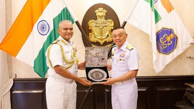 World News | India, Thailand Discuss Measures to Strengthen Navy-to-Navy Cooperation