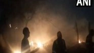 India News | UP: Fire Breaks out at Slum in Ghaziabad