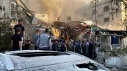 World News | Top Iranian Commander Killed in Israeli Strike in Damascus: Report