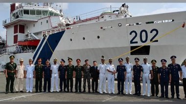 World News | Indian Coast Guard Ship Reaches Vietnam on Overseas Deployment