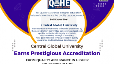 Business News | Central Global University Receives Prestigious Accreditation From QAHE, Ensuring Quality Education Globally