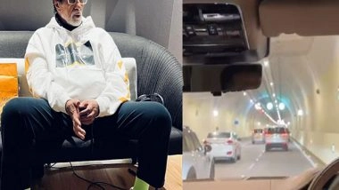 Entertainment News | Amitabh Bachchan Lauds Mumbai's Coastal Road Tunnel, Shares Video on Instagram