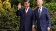 World News | US President Biden Holds Talks with His Chinese Counterpart Xi Jinping
