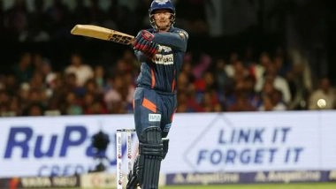 Sports News | IPL 2024: Quinton De Kock's 81 Guides LSG to 181/5 in 20 Overs Against RCB