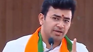 India News | 'PM Modi-led Govt Only Way Forward for Karnataka's Development': Tejasvi Surya at Vijaya Sankalpa Samavesha