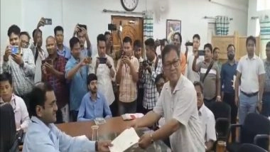 India News | East Tripura INDIA Candidate Rajendra Reang Files Nomination