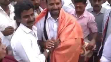 India News | Tamil Nadu: AIADMK's P Karuppaiah Kicks off Lok Sabha Election Campaign in Trichy