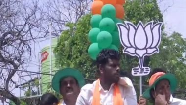 India News | BJP Candidate K Annamalai Holds Roadshow in Coimbatore