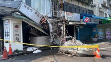 World News | 77 People Trapped, 700 Injured Across Taiwan After Powerful Earthquake