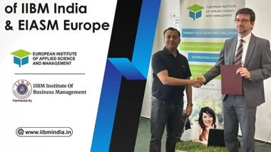 Business News | IIBM Institute India and EIASM Europe Collaborate to Revolutionize Online Higher Education with DBA & MBA Programs