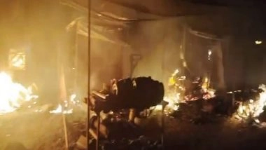 India News | Andhra: Several Shops Gutted in Nellore Market Fire