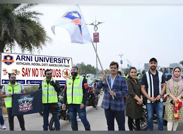 Business News | Arni University's Two-Day Bike Rally Passes on Strong Messages - 'Say NO to Drugs' and Empower Women