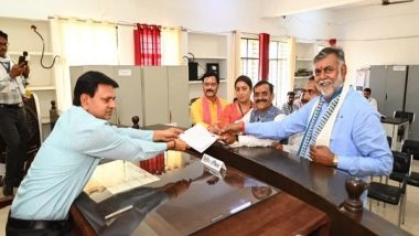 India News | Madhya Pradesh: BJP Leader VD Sharma Files Nomination Papers from Khajuraho Parliamentary Seat