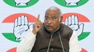 India News | Kharge Launches Nationwide Awareness Campaign on 25 Guarantees for Lok Sabha Battle, Congress to Reach out to People