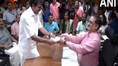 India News | Kerala: Congress' KC Venugopal Files Nomination for Lok Sabha Polls from Alappuzha