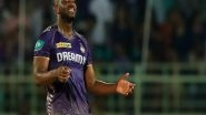 Sports News | Allrounder Andre Russell Becomes Second KKR Player to Scalp 100 IPL Wickets
