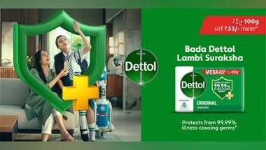 Corporate News | Dettol Celebrates the Big Dreams of India with Its New Campaign; Launches New Bigger Dettol Soap