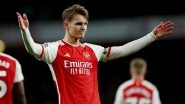 Sports News | EPL: Odegaard Helps Arsenal Log Three Crucial Points with 2-0 Win over Luton