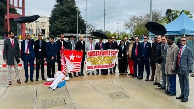 World News | PoK Activists Stage Anti-Pakistan Protest Outside UN, Demand Dismantling of Terror Camps