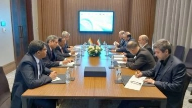 World News | NSA Ajit Doval Holds Talks with Iran's Security Official Ali Akbar Ahmadian in Kazakhstan