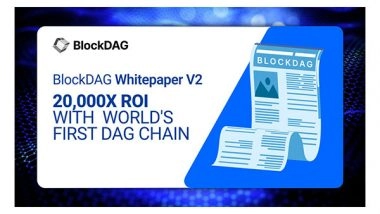 Business News | BlockDAG Raises Over USD 12.7M, Overshadowing Solana-Ethereum Flip and CHZ with 20,000x Potential