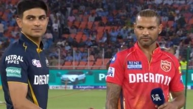 Sports News | IPL 2024: Williamson Comes in for GT as PBKS Win Toss, Opt to Field