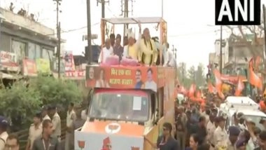 India News | MP: BJP Candidate Rahul Lodhi Files Nomination from Damoh; CM Mohan Yadav Holds Roadshow in Support