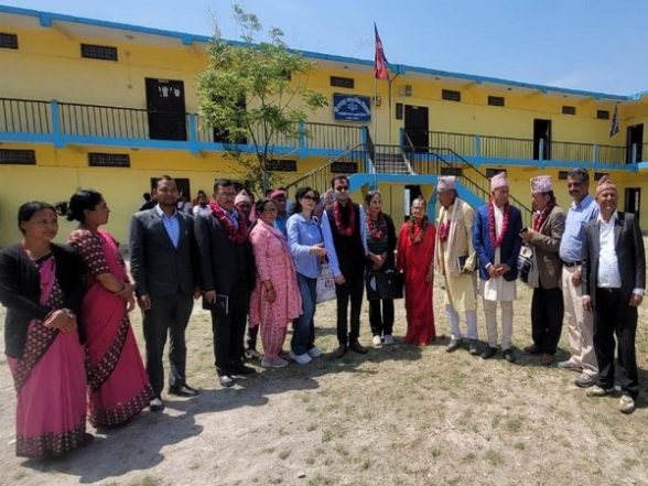 World News | School and Hostel Built with India's Financial Assistance Inaugurated in Nepal's Khotang - Vimarsana News