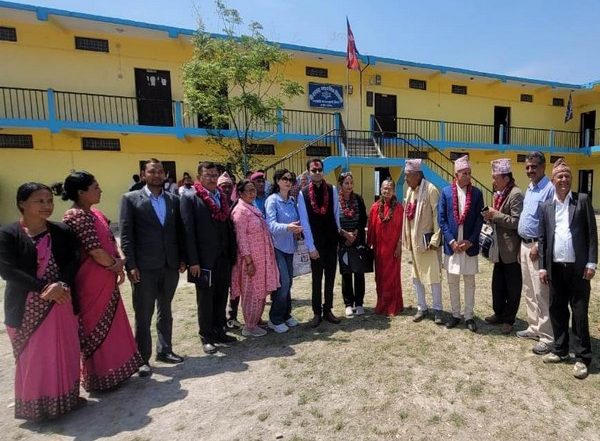 World News | School and Hostel Built with India's Financial Assistance Inaugurated in Nepal's Khotang