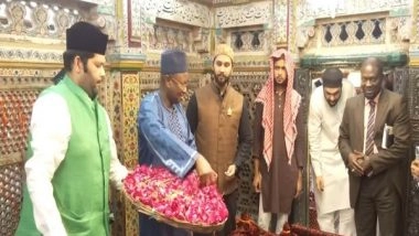 World News | India-Gambia Relationship Grown Tremendously, Says Gambia Envoy After Paying Homage at Hazrat Nizamuddin Dargah