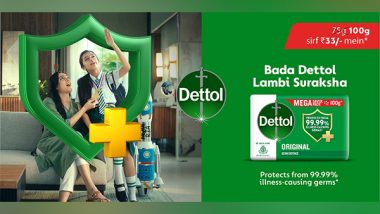 Business News | Dettol Celebrates the Big Dreams of India with Its New Campaign; Launches New Bigger Dettol Soap