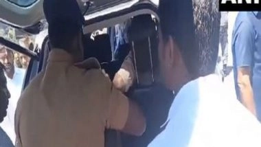 India News | TN: Former CM Palaniswami's Car Stopped, Checked by Polling Officers