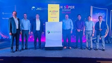 Business News | JK Cement Expands Footprint in East India with the Launch of Grey Cement Business in Bihar