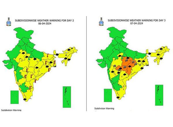 India News | Heat Wave Alert for Parts of East, Peninsular India over Next 2 Days