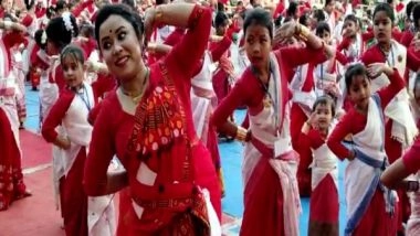 India News | Guwahati Gears Up for Rongali Bihu Celebrations with Vibrant Bihu Dance Workshops