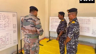 India News | Indian Coast Guard Chief Rakesh Pal Visits Puducherry to Oversee Infra Projects